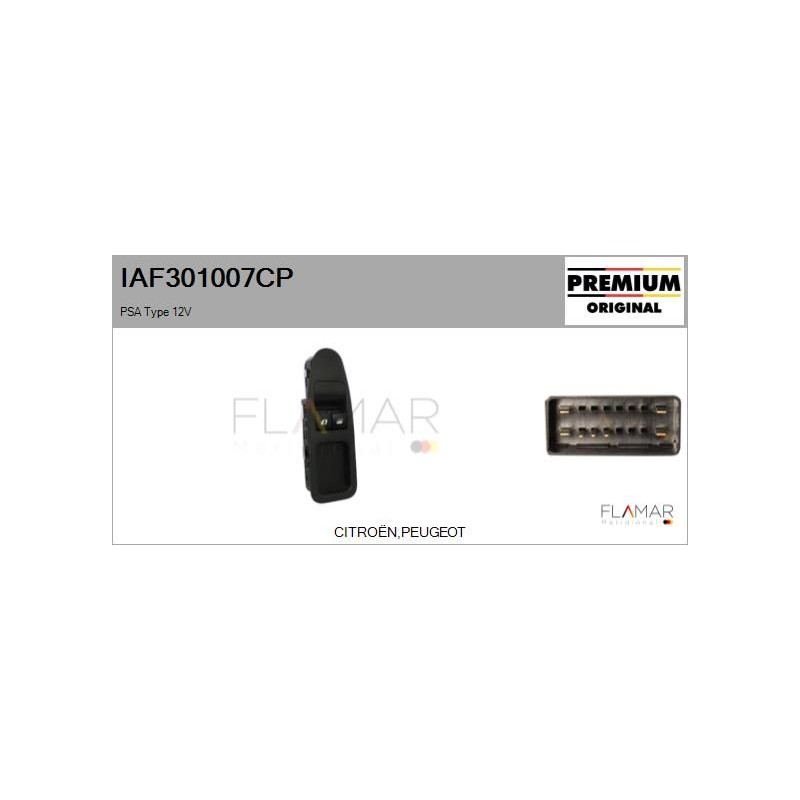 FLAMAR IAF301007CP Interruptor, elevalunas - 1