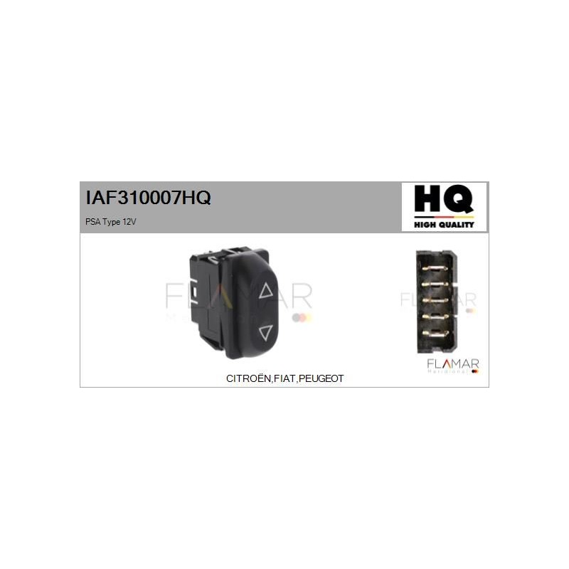 FLAMAR IAF310007HQ Interruptor, elevalunas - 1