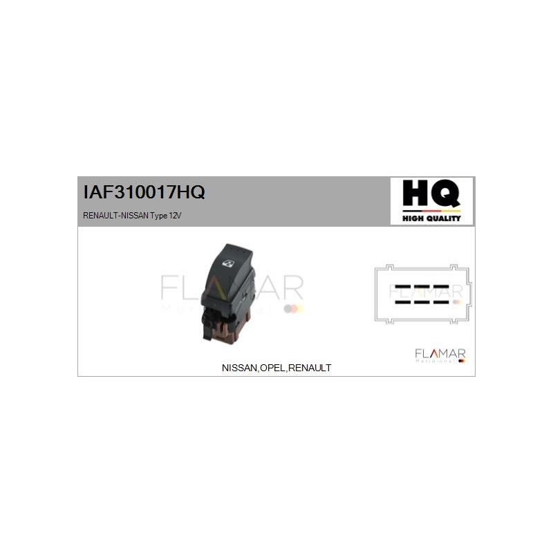 FLAMAR IAF310017HQ Interruptor, elevalunas - 1