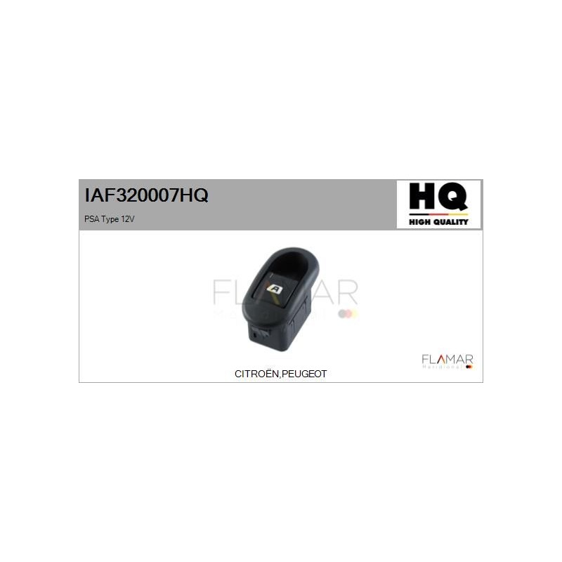 FLAMAR IAF320007HQ Interruptor, elevalunas - 1