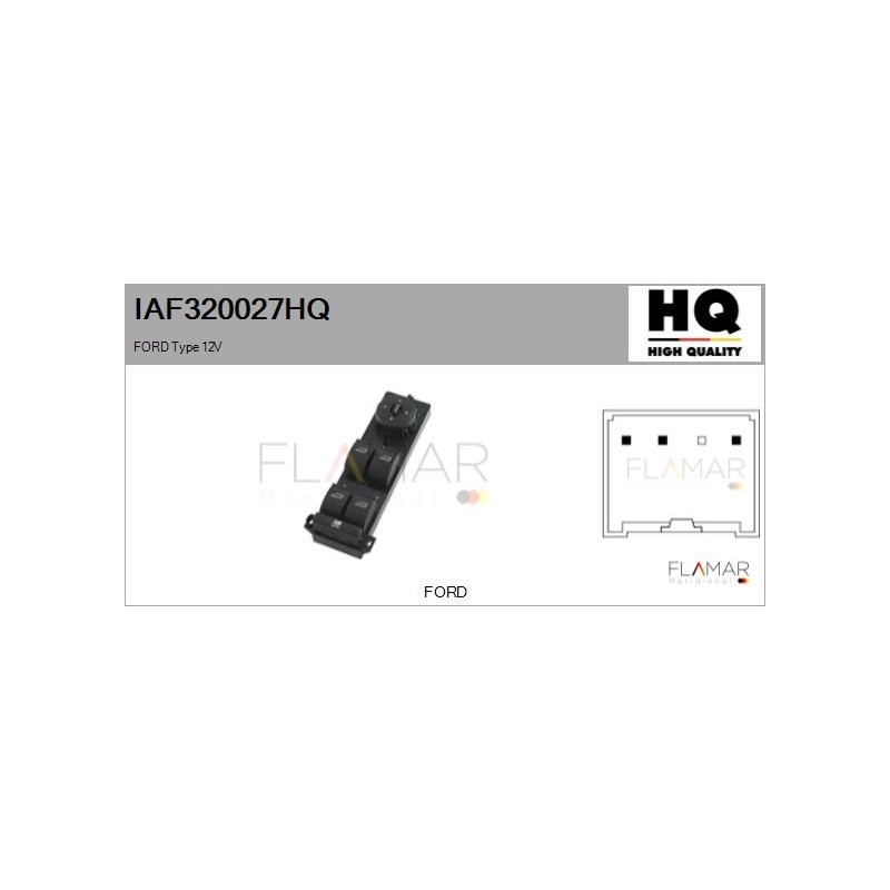 FLAMAR IAF320027HQ Interruptor, elevalunas - 1