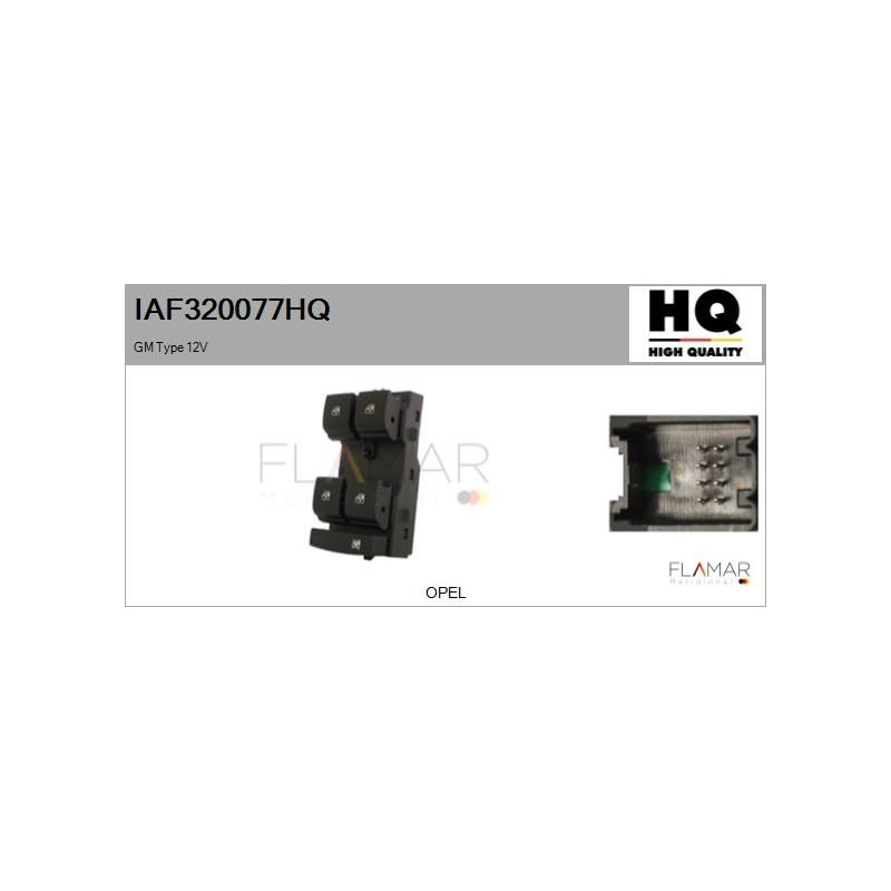FLAMAR IAF320077HQ Interruptor, elevalunas - 1