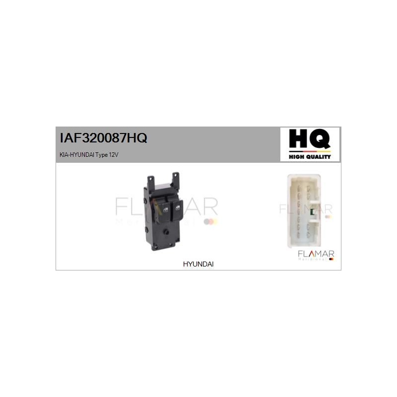 FLAMAR IAF320087HQ Interruptor, elevalunas - 1