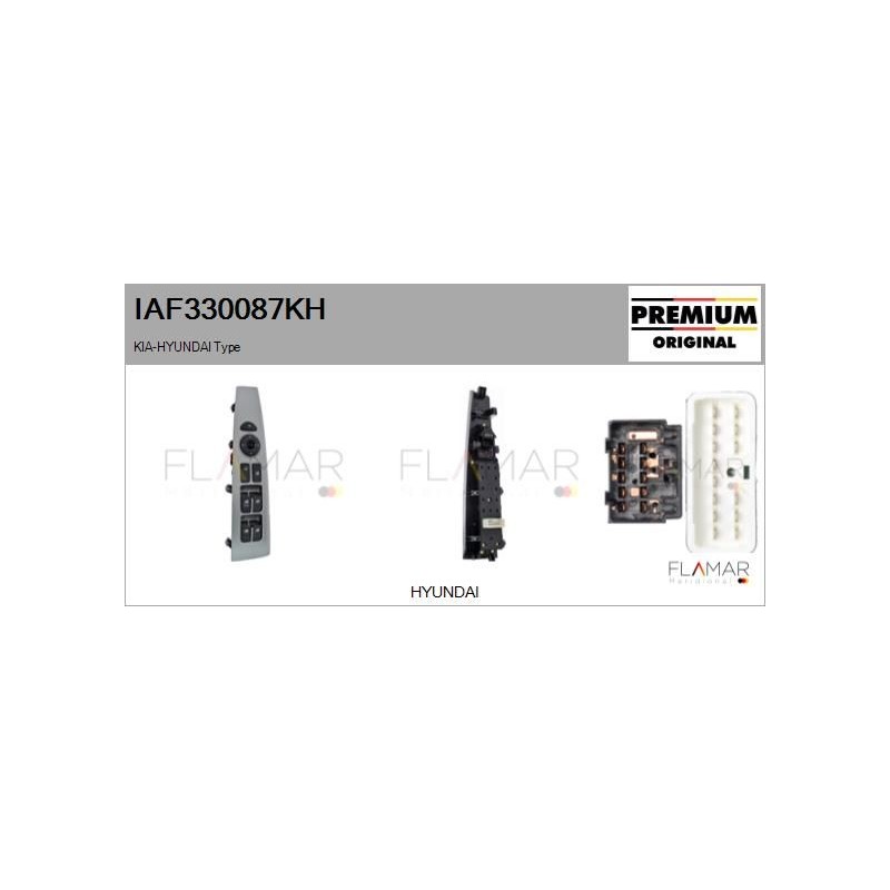 FLAMAR IAF330087KH Interruptor, elevalunas - 1