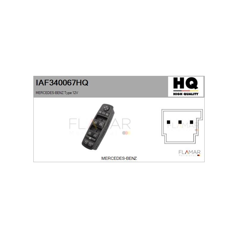 FLAMAR IAF340067HQ Interruptor, elevalunas - 1
