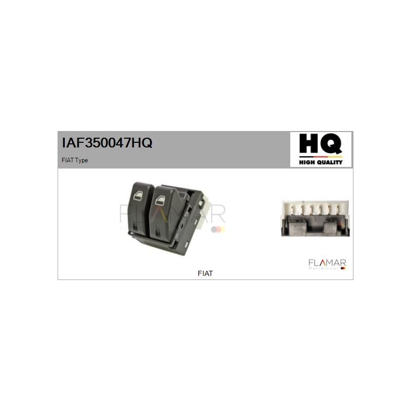 FLAMAR IAF350047HQ Interruptor, elevalunas - 1