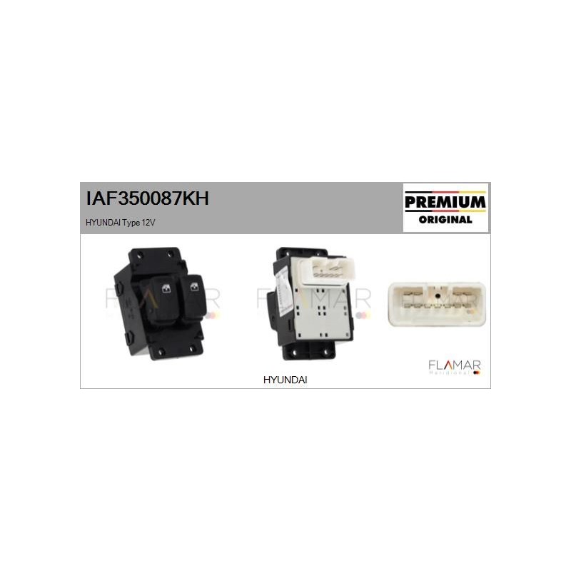 FLAMAR IAF350087KH Interruptor, elevalunas - 1