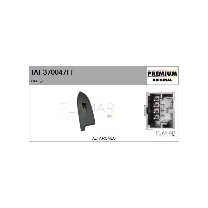 FLAMAR IAF370047FI Interruptor, elevalunas - 1