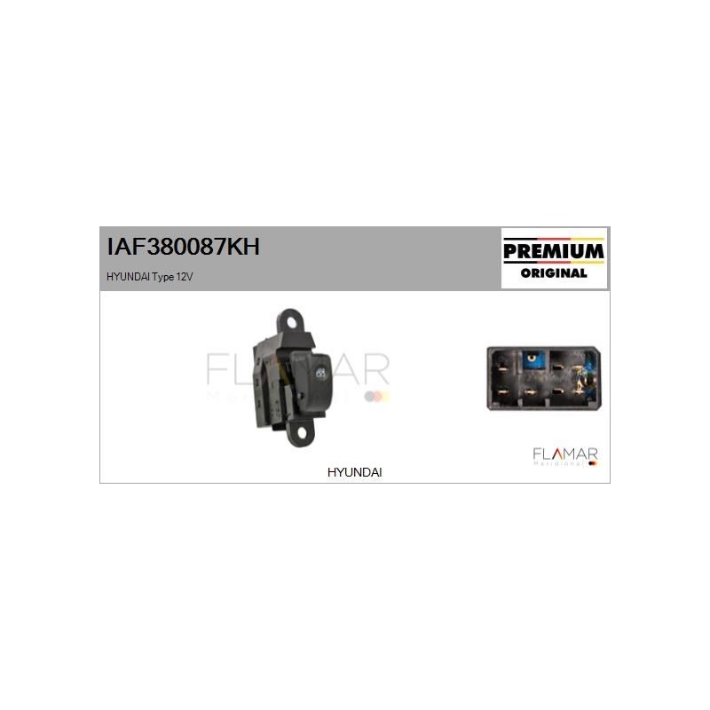 FLAMAR IAF380087KH Interruptor, elevalunas - 1