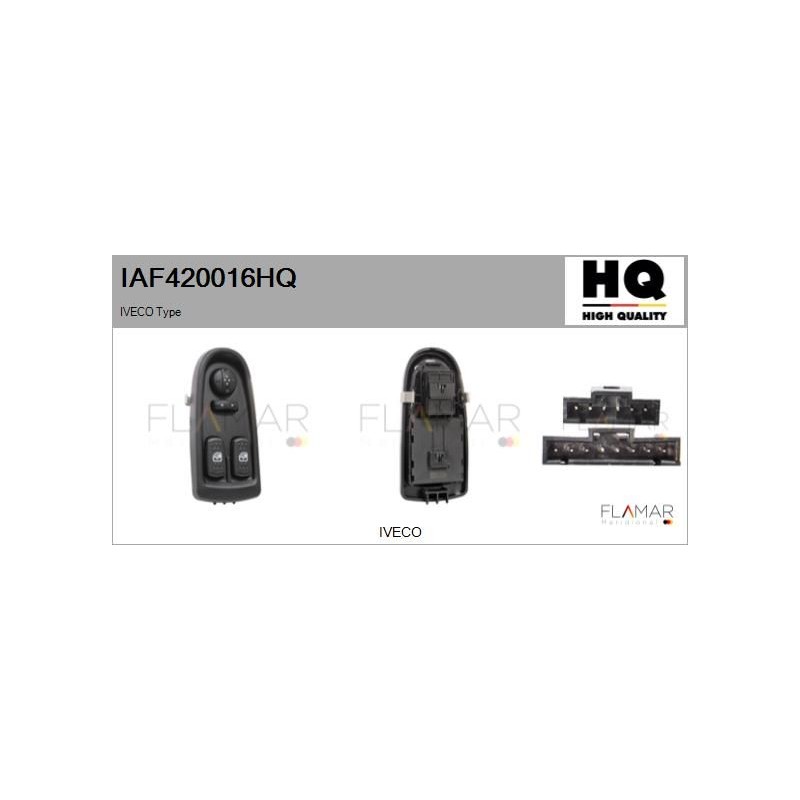 FLAMAR IAF420016HQ Interruptor, elevalunas - 1