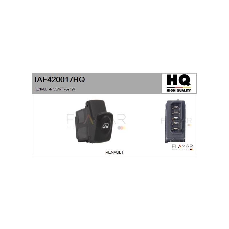 FLAMAR IAF420017HQ Interruptor, elevalunas - 1