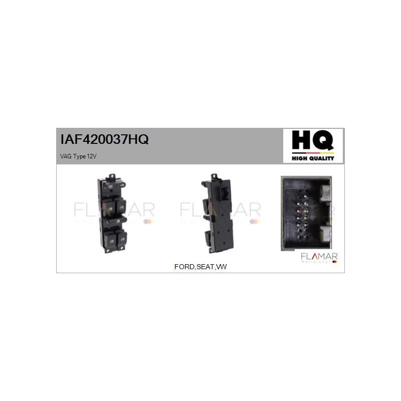 FLAMAR IAF420037HQ Interruptor, elevalunas - 1