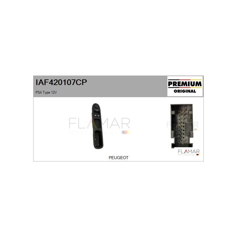 FLAMAR IAF420107CP Interruptor, elevalunas - 1