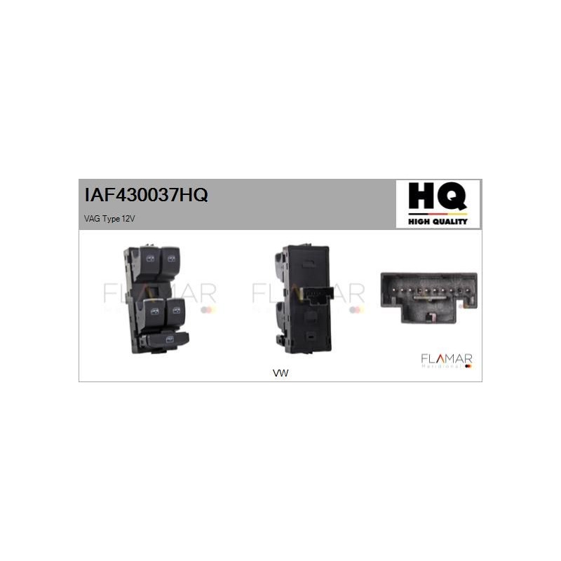 FLAMAR IAF430037HQ Interruptor, elevalunas - 1