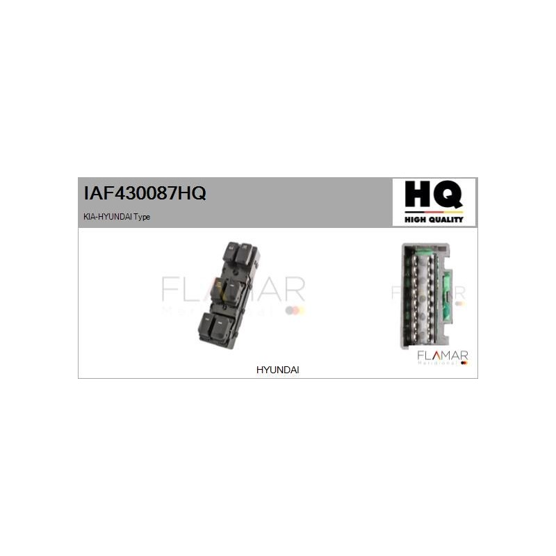 FLAMAR IAF430087HQ Interruptor, elevalunas - 1