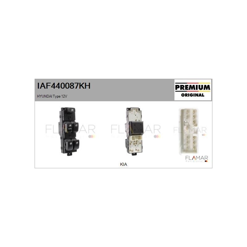 FLAMAR IAF440087KH Interruptor, elevalunas - 1
