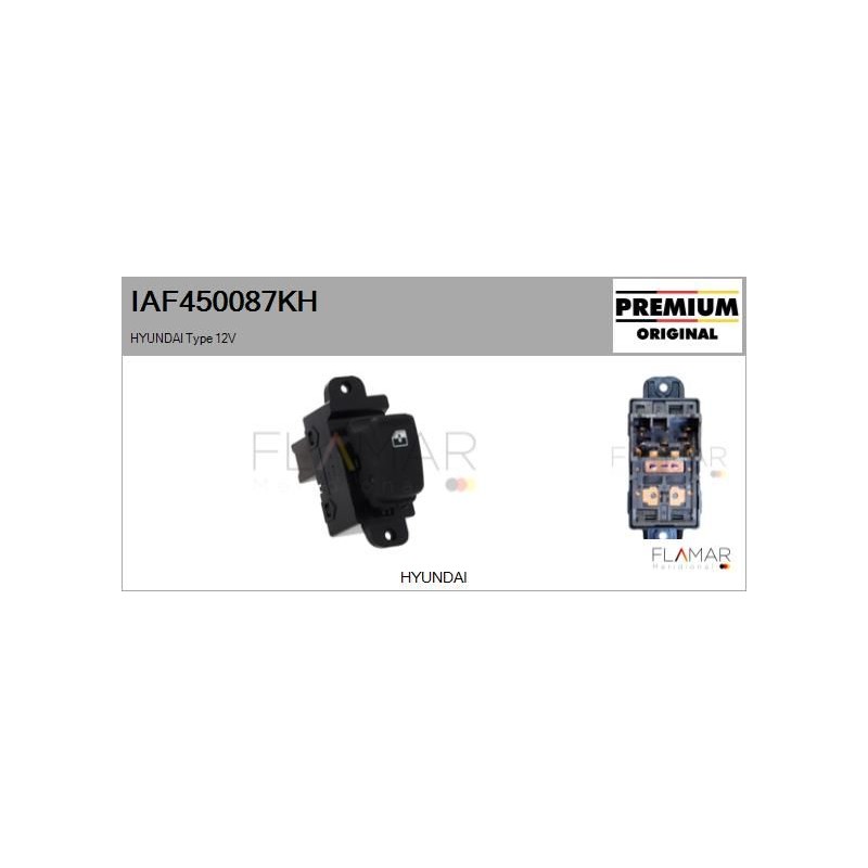 FLAMAR IAF450087KH Interruptor, elevalunas - 1