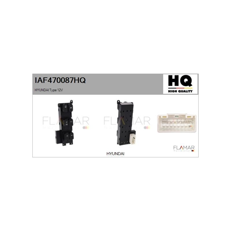 FLAMAR IAF470087HQ Interruptor, elevalunas - 1