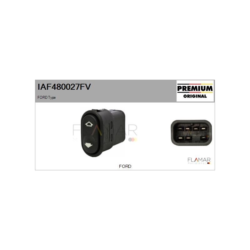 FLAMAR IAF480027FV Interruptor, elevalunas - 1