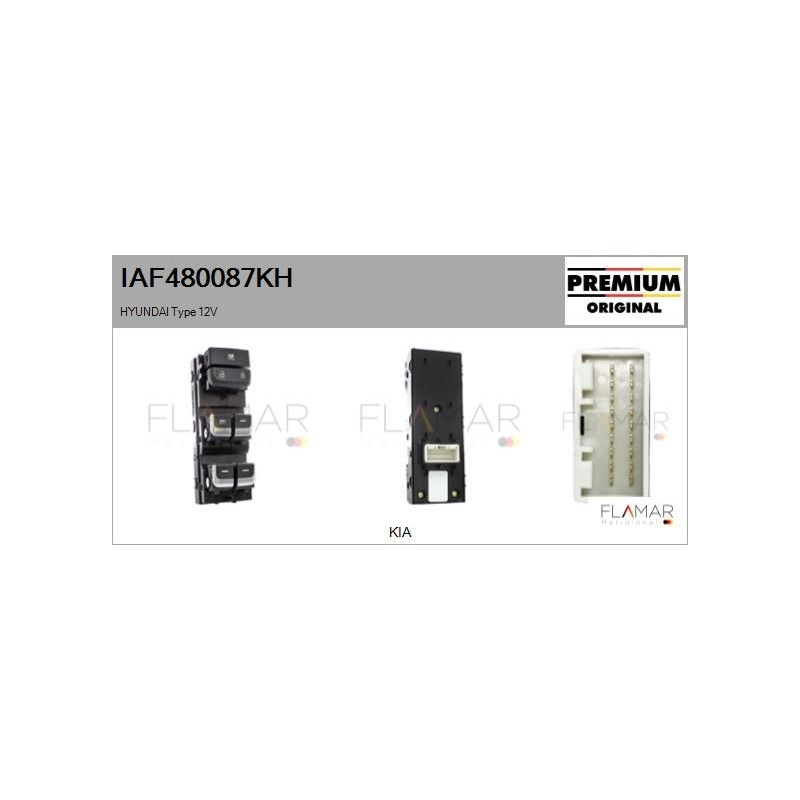 FLAMAR IAF480087KH Interruptor, elevalunas - 1