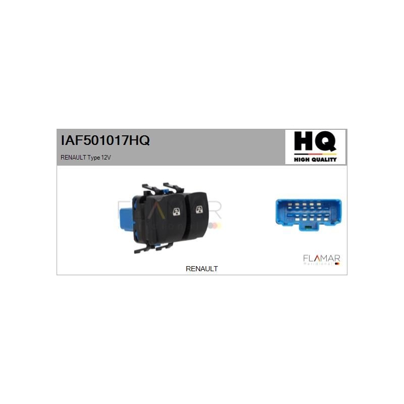 FLAMAR IAF501017HQ Interruptor, elevalunas - 1