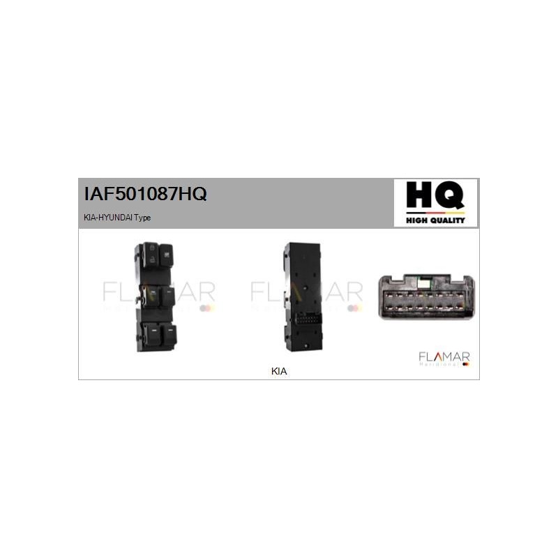 FLAMAR IAF501087HQ Interruptor, elevalunas - 1