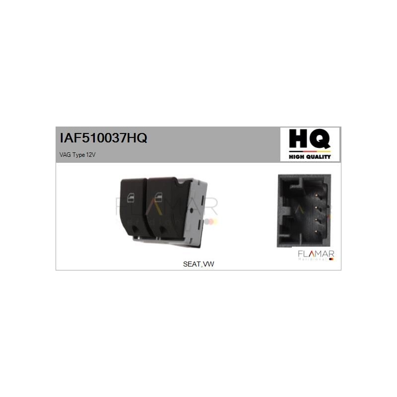 FLAMAR IAF510037HQ Interruptor, elevalunas - 1