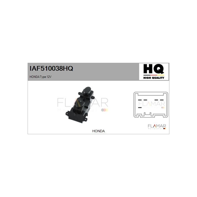 FLAMAR IAF510038HQ Interruptor, elevalunas - 1
