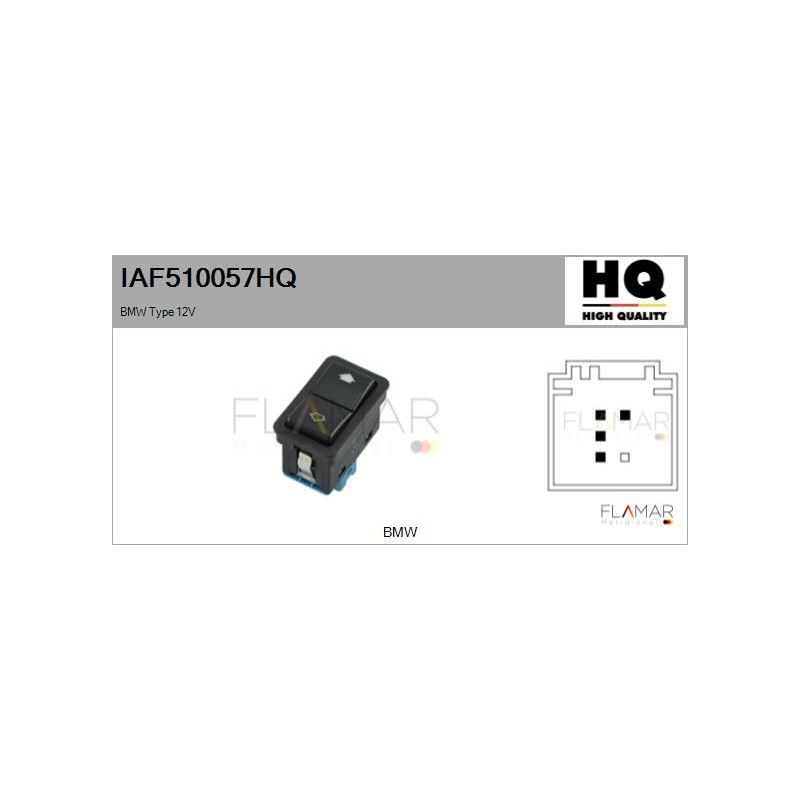 FLAMAR IAF510057HQ Interruptor, elevalunas - 1