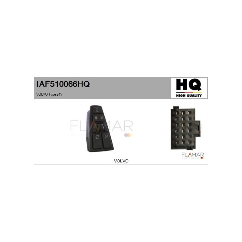 FLAMAR IAF510066HQ Interruptor, elevalunas - 1