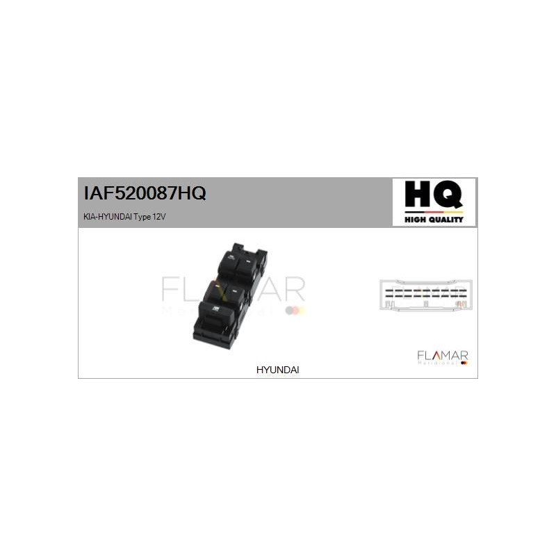 FLAMAR IAF520087HQ Interruptor, elevalunas - 1