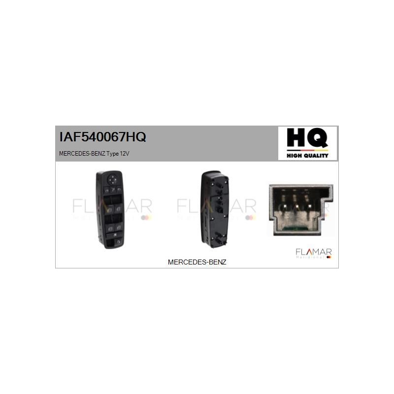 FLAMAR IAF540067HQ Interruptor, elevalunas - 1