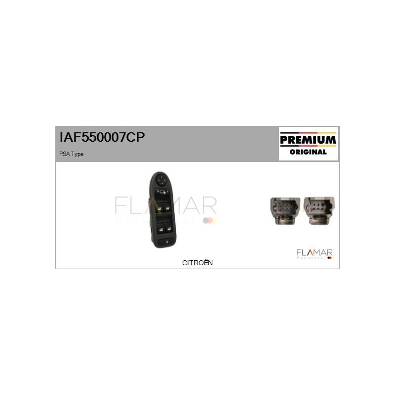 FLAMAR IAF550007CP Interruptor, elevalunas - 1