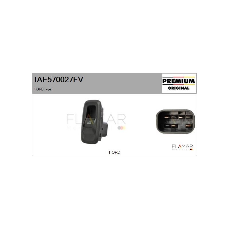 FLAMAR IAF570027FV Interruptor, elevalunas - 1