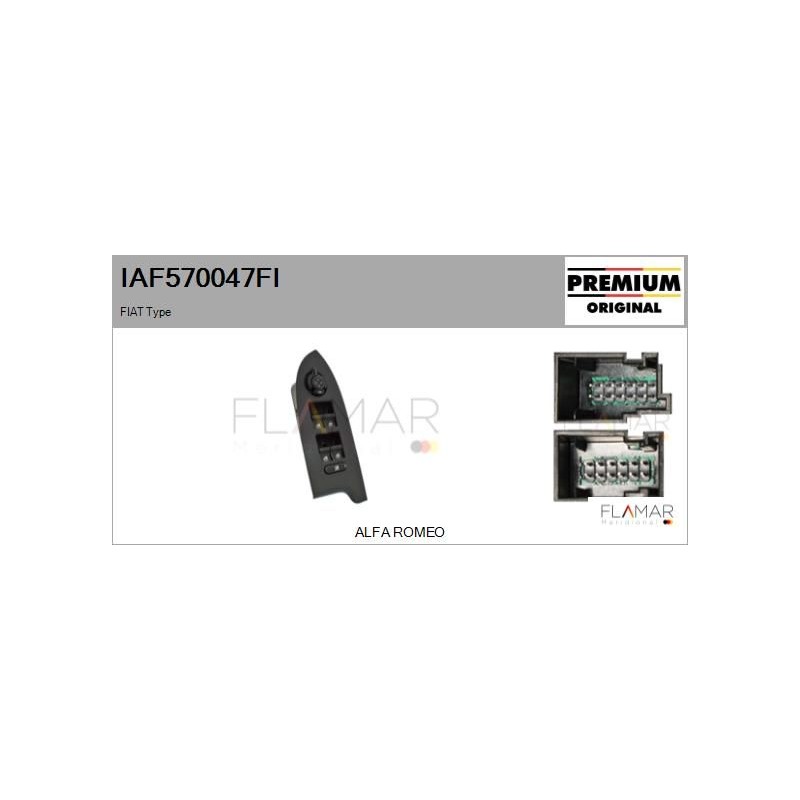FLAMAR IAF570047FI Interruptor, elevalunas - 1