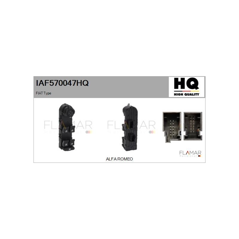 FLAMAR IAF570047HQ Interruptor, elevalunas - 1