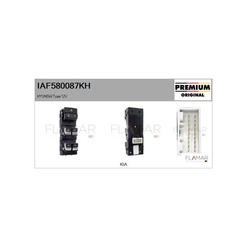 FLAMAR IAF580087KH Interruptor, elevalunas - 1