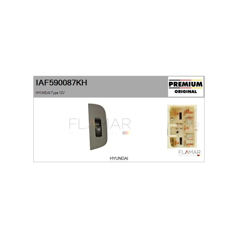 FLAMAR IAF590087KH Interruptor, elevalunas - 1
