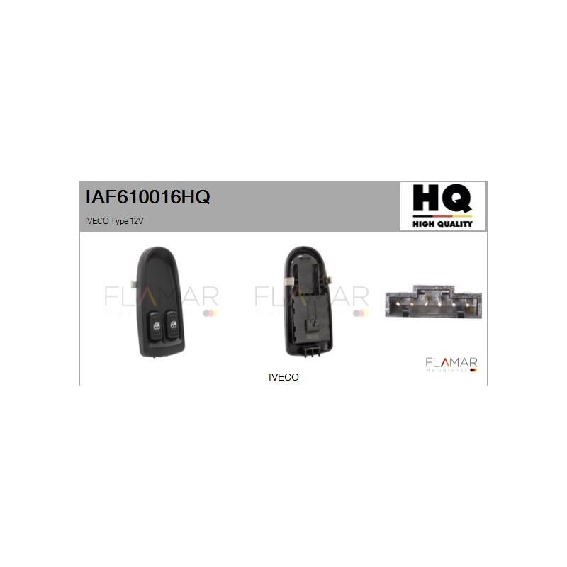 FLAMAR IAF610016HQ Interruptor, elevalunas - 1