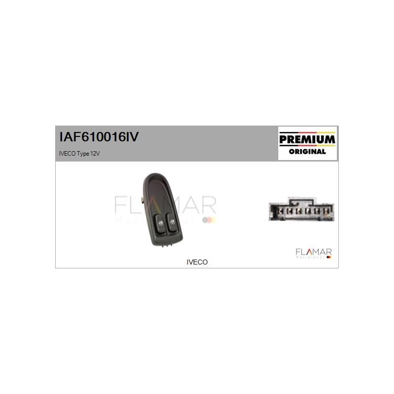 FLAMAR IAF610016IV Interruptor, elevalunas - 1