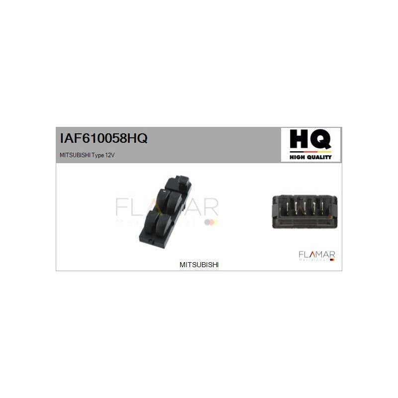 FLAMAR IAF610058HQ Interruptor, elevalunas - 1