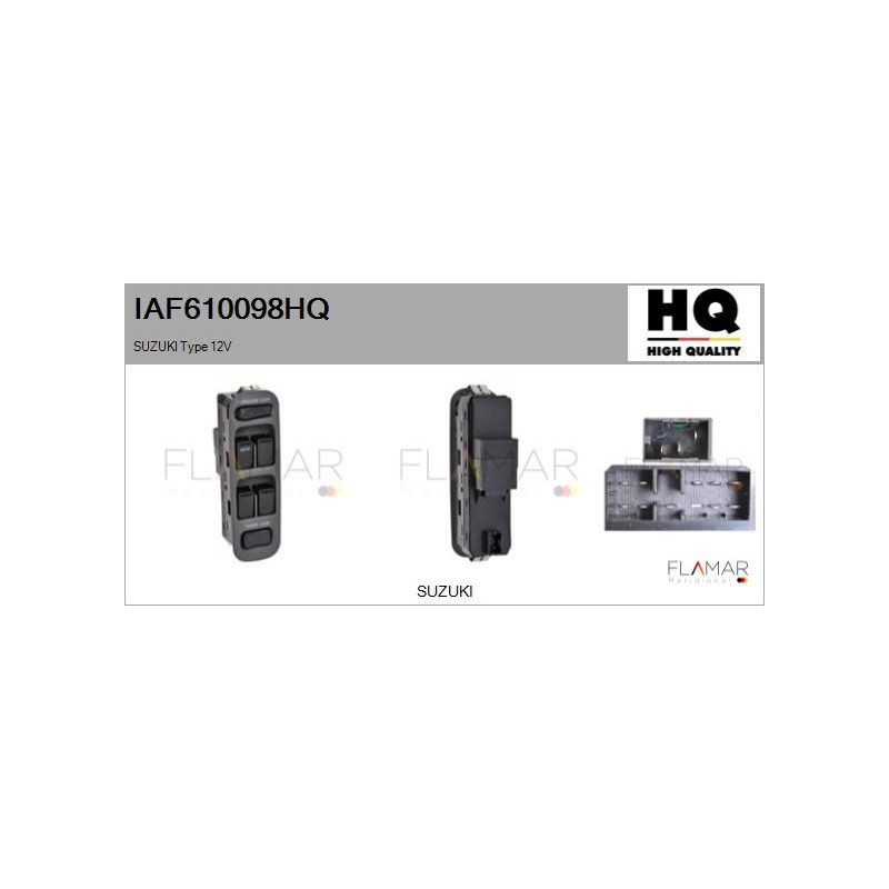FLAMAR IAF610098HQ Interruptor, elevalunas - 1