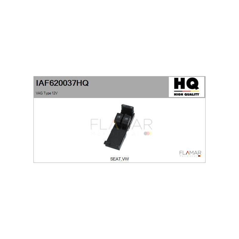 FLAMAR IAF620037HQ Interruptor, elevalunas - 1