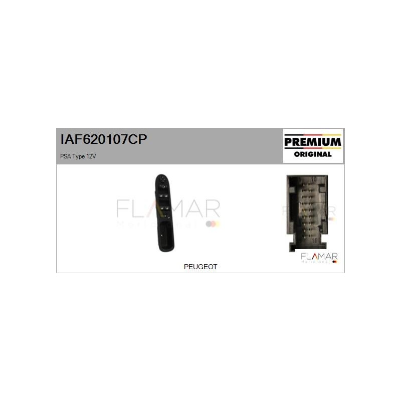 FLAMAR IAF620107CP Interruptor, elevalunas - 1