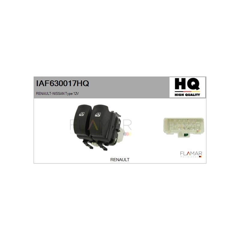 FLAMAR IAF630017HQ Interruptor, elevalunas - 1