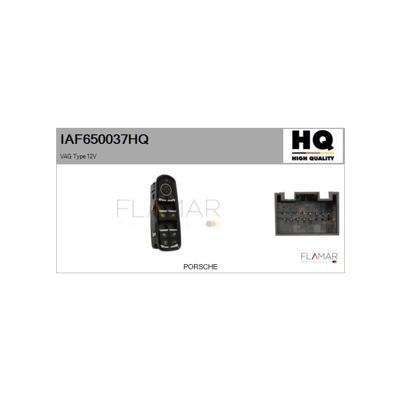 FLAMAR IAF650037HQ Interruptor, elevalunas - 1