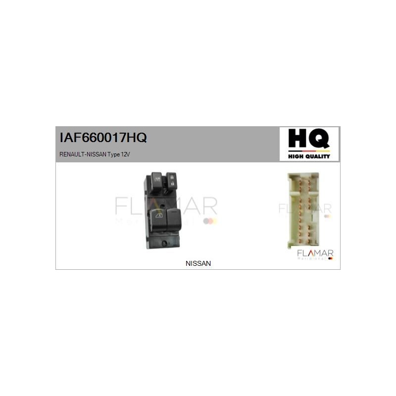 FLAMAR IAF660017HQ Interruptor, elevalunas - 1