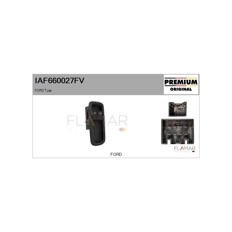FLAMAR IAF660027FV Interruptor, elevalunas - 1