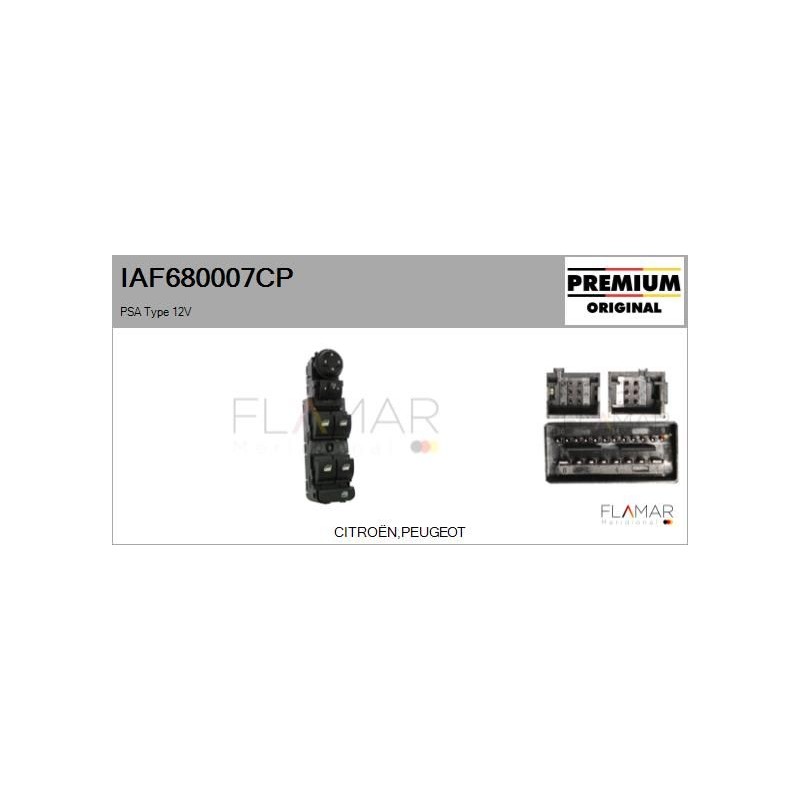 FLAMAR IAF680007CP Interruptor, elevalunas - 1