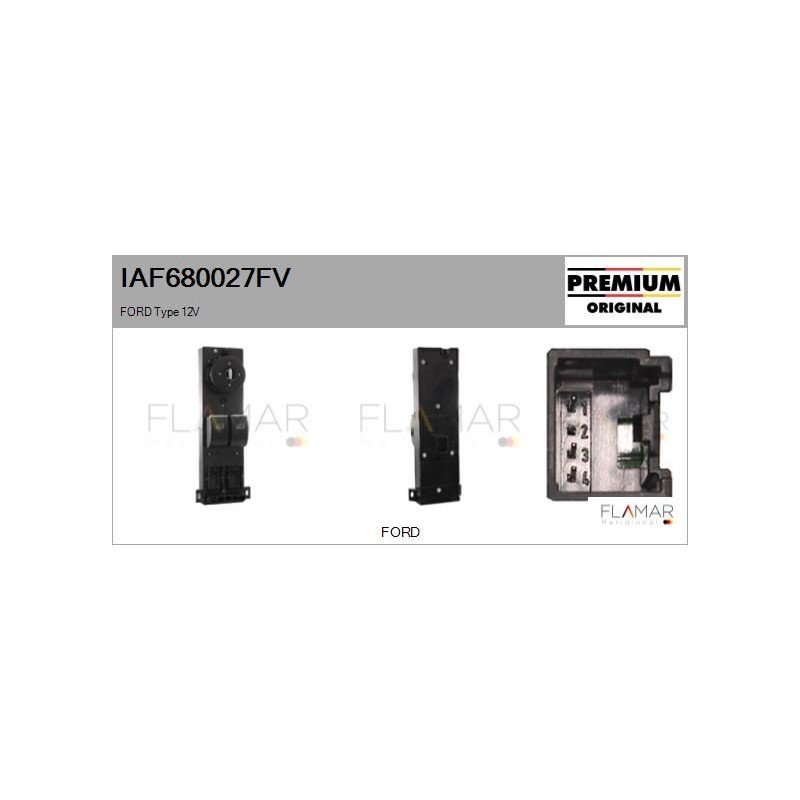 FLAMAR IAF680027FV Interruptor, elevalunas - 1